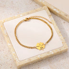 Bracelets for Women  Bracelets Classic Lucky Clovers Pendant Hip Hop Jewelry
