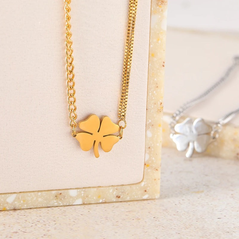 Bracelets for Women  Bracelets Classic Lucky Clovers Pendant Hip Hop Jewelry