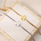 Bracelets for Women  Bracelets Classic Lucky Clovers Pendant Hip Hop Jewelry
