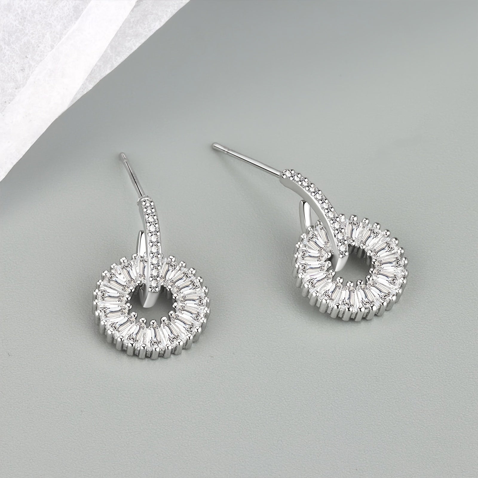 Earrings for Women Jewelry Dainty Elegant 18K Gold Plated Plated