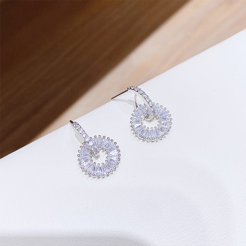 Earrings for Women Jewelry Dainty Elegant 18K Gold Plated Plated