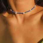 Bohemia Necklace for Women Fashion Short Daisy Jewelry Gift Flowers Choker
