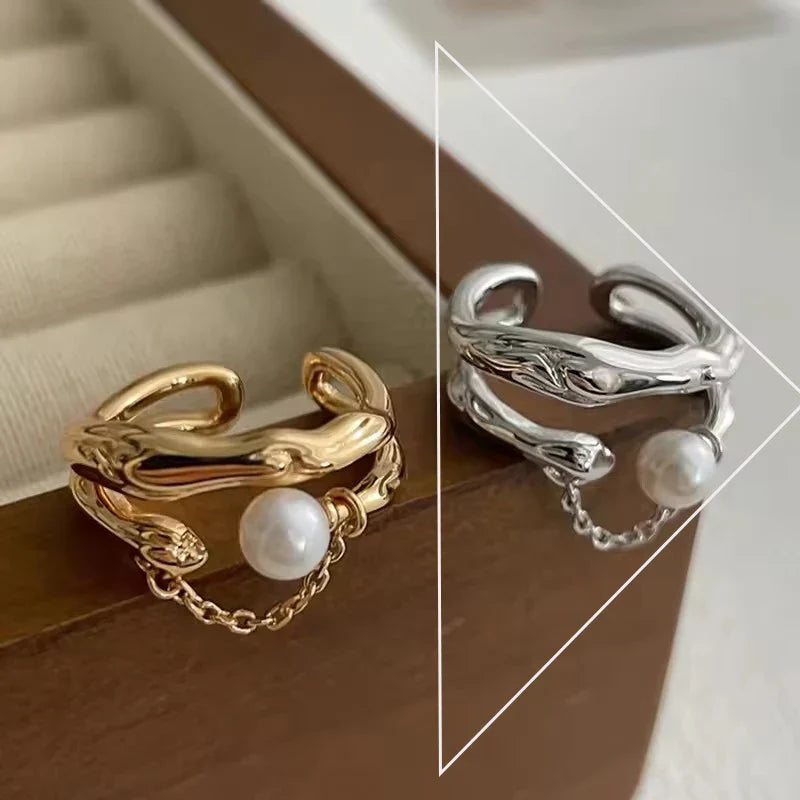 925 Sterling Silver Rings for Women Stackable Finger Rings Trendy Gifts