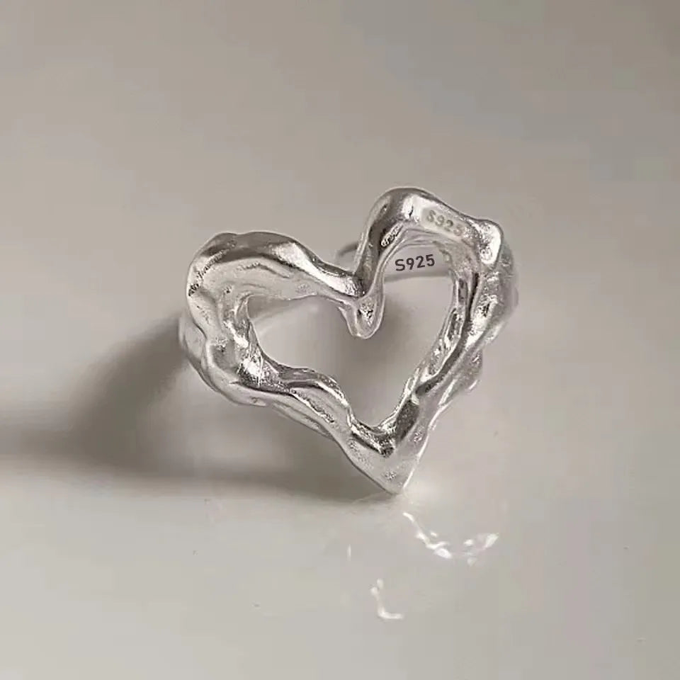 925 Sterling Silver Rings for Women Stackable Finger Rings Trendy Gifts