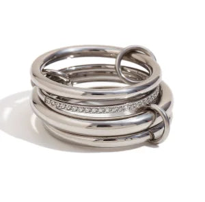 Layers Rhinestone Rings for Women  Jewelry Girls Charm GIfts