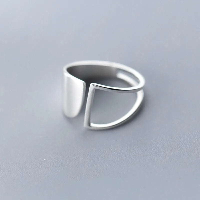 925 Sterling Silver Rings for Women Stackable Finger Rings Trendy Gifts