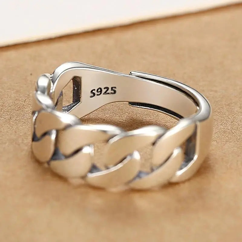 925 Sterling Silver Rings for Women Stackable Finger Rings Trendy Gifts