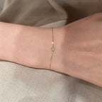 Gold Bracelets for Women 925 Sterling Silver Plating 14K Gold Exquisite Flower Zircon Light Luxury Jewelry Accessories